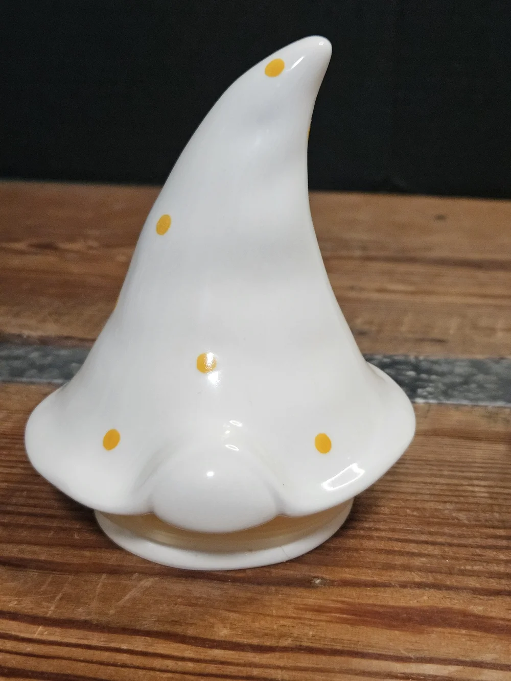 DW Home Ceramic Candle Jar in Bright Yellow